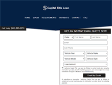 Tablet Screenshot of masstitleloan.com